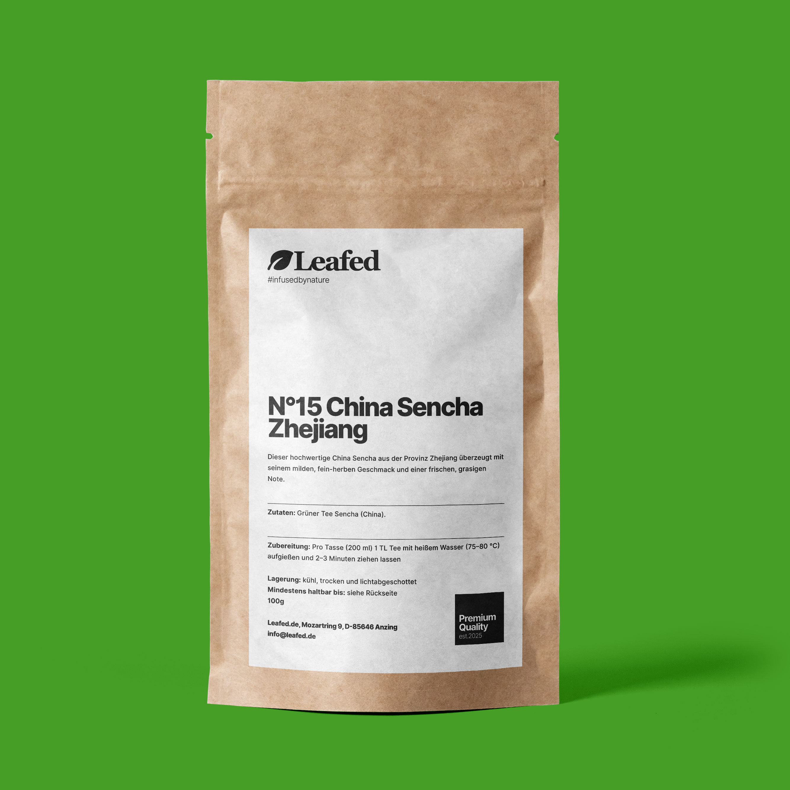 N°15 China Sencha Zhejiang – Fein-herber Grüntee