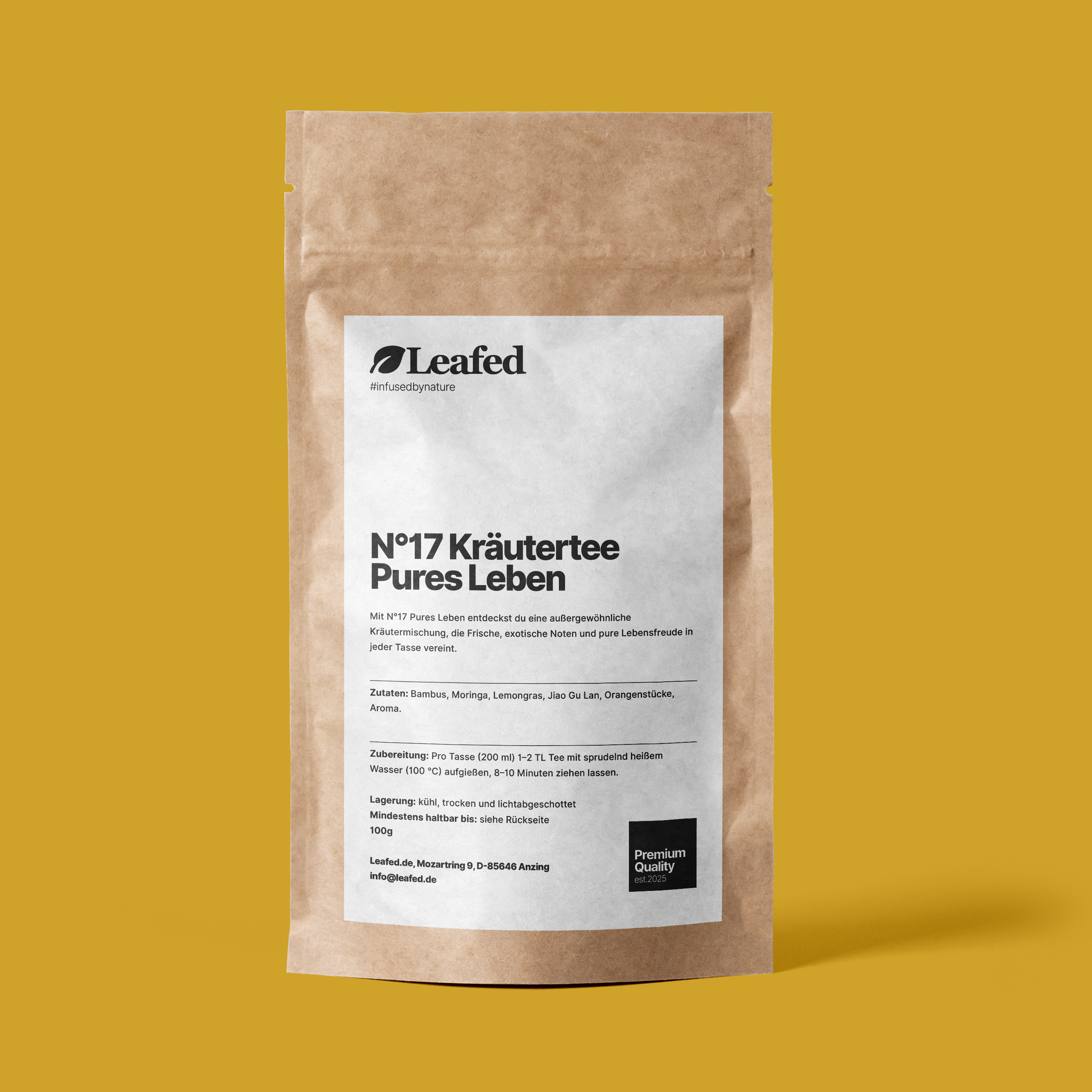 N°17 Kräutertee Pures Leben