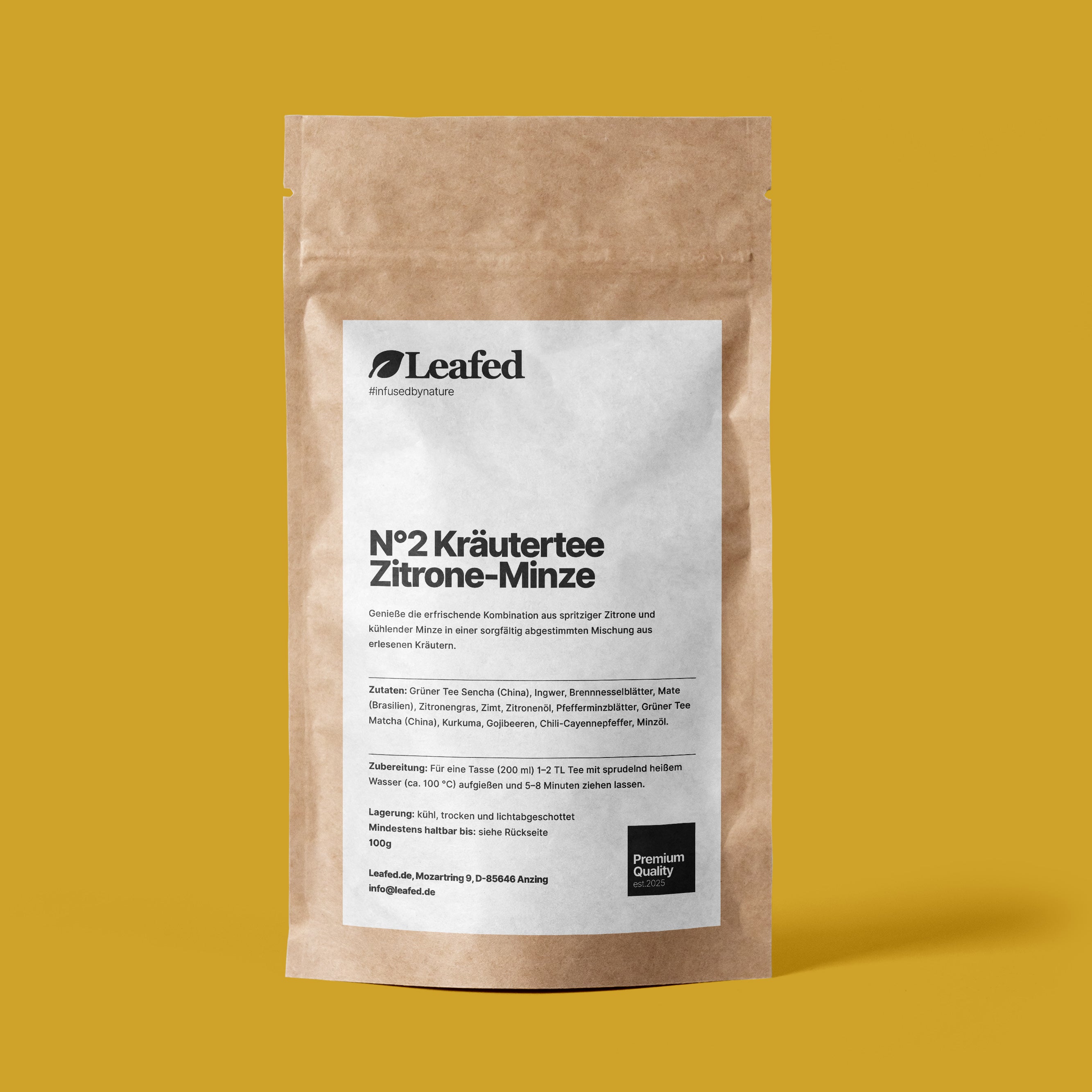N°2 Kräutertee Zitrone-Minze