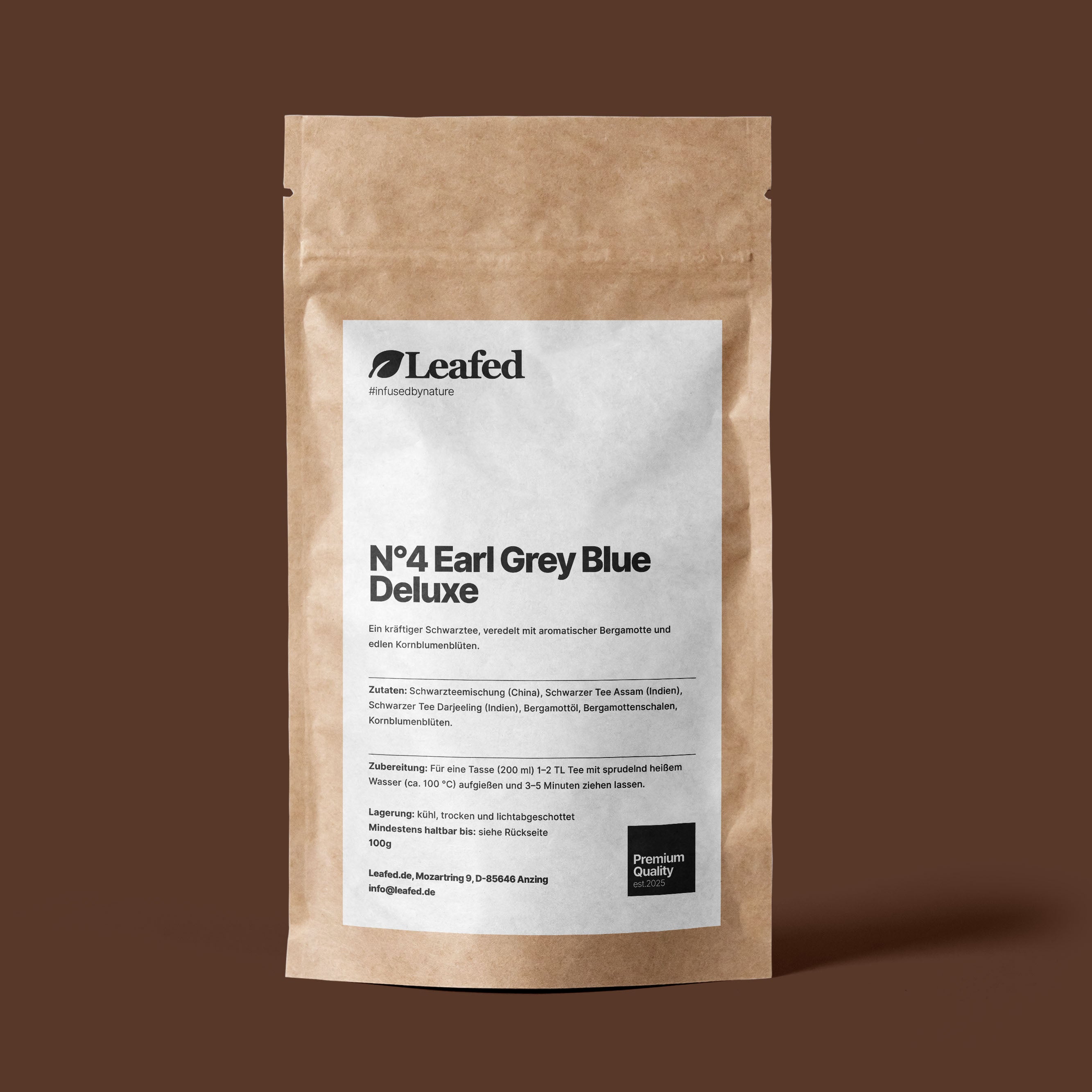 N°4 Earl Grey Blue Deluxe