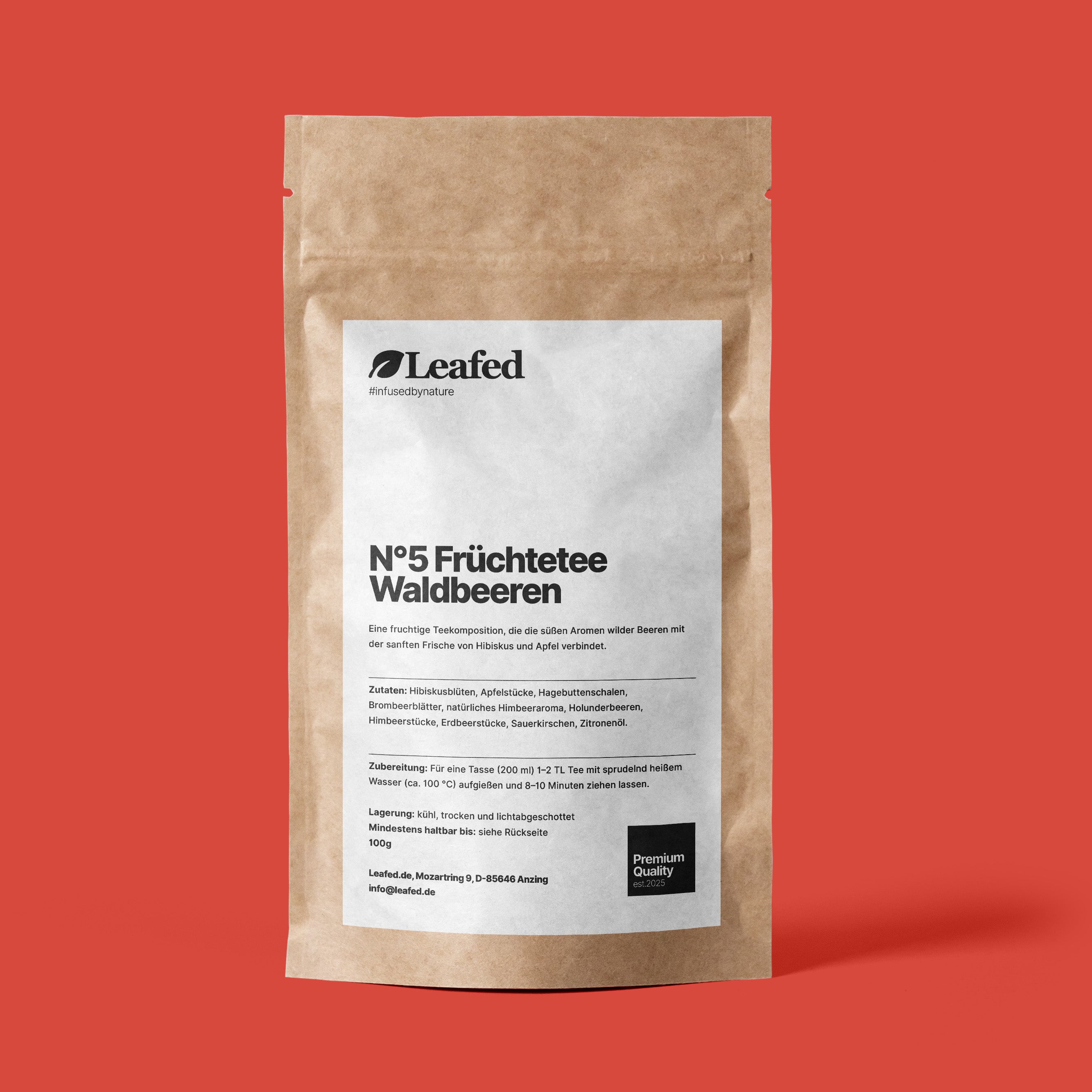 N°5 Früchtetee Waldbeeren