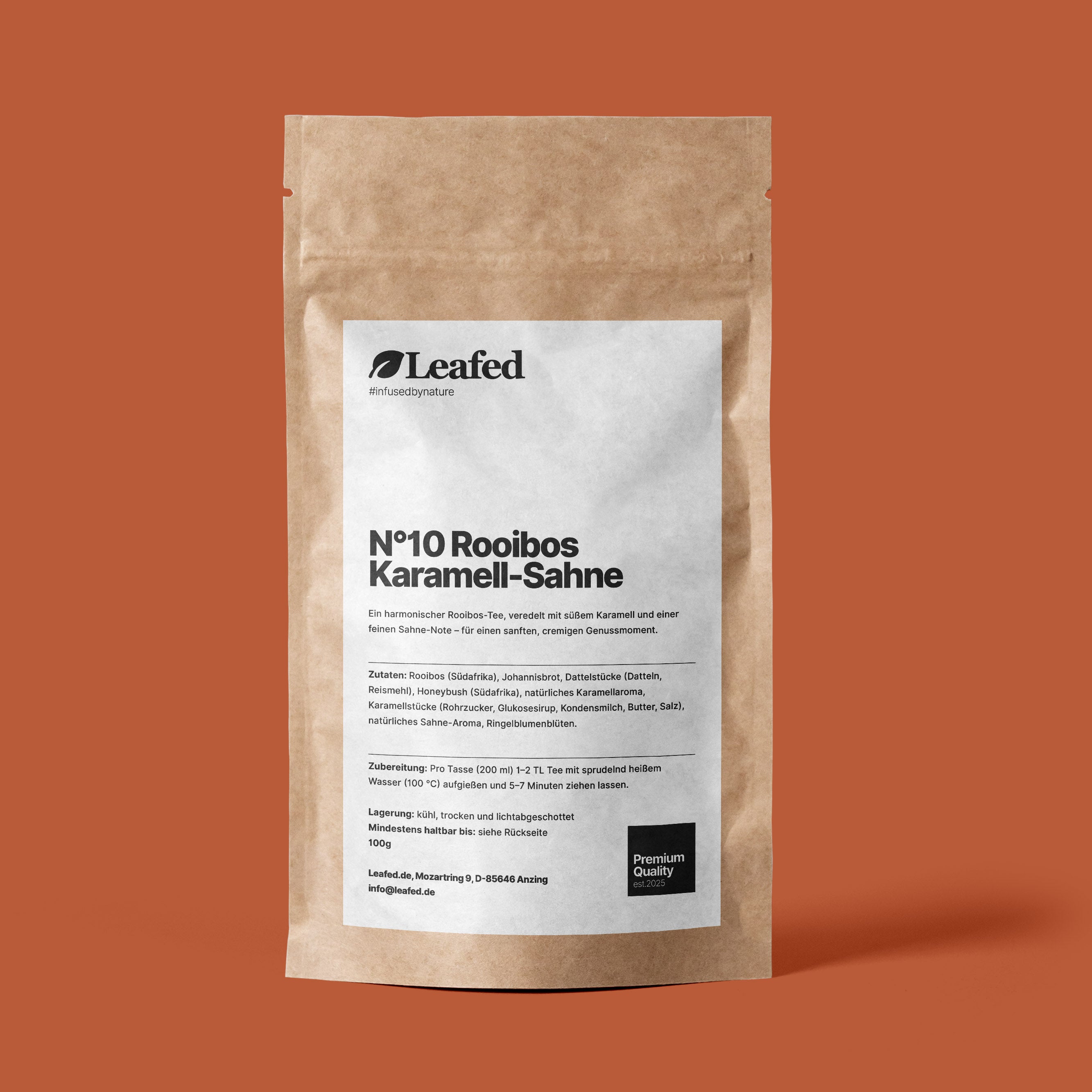 N°10 Rooibos Karamell-Sahne