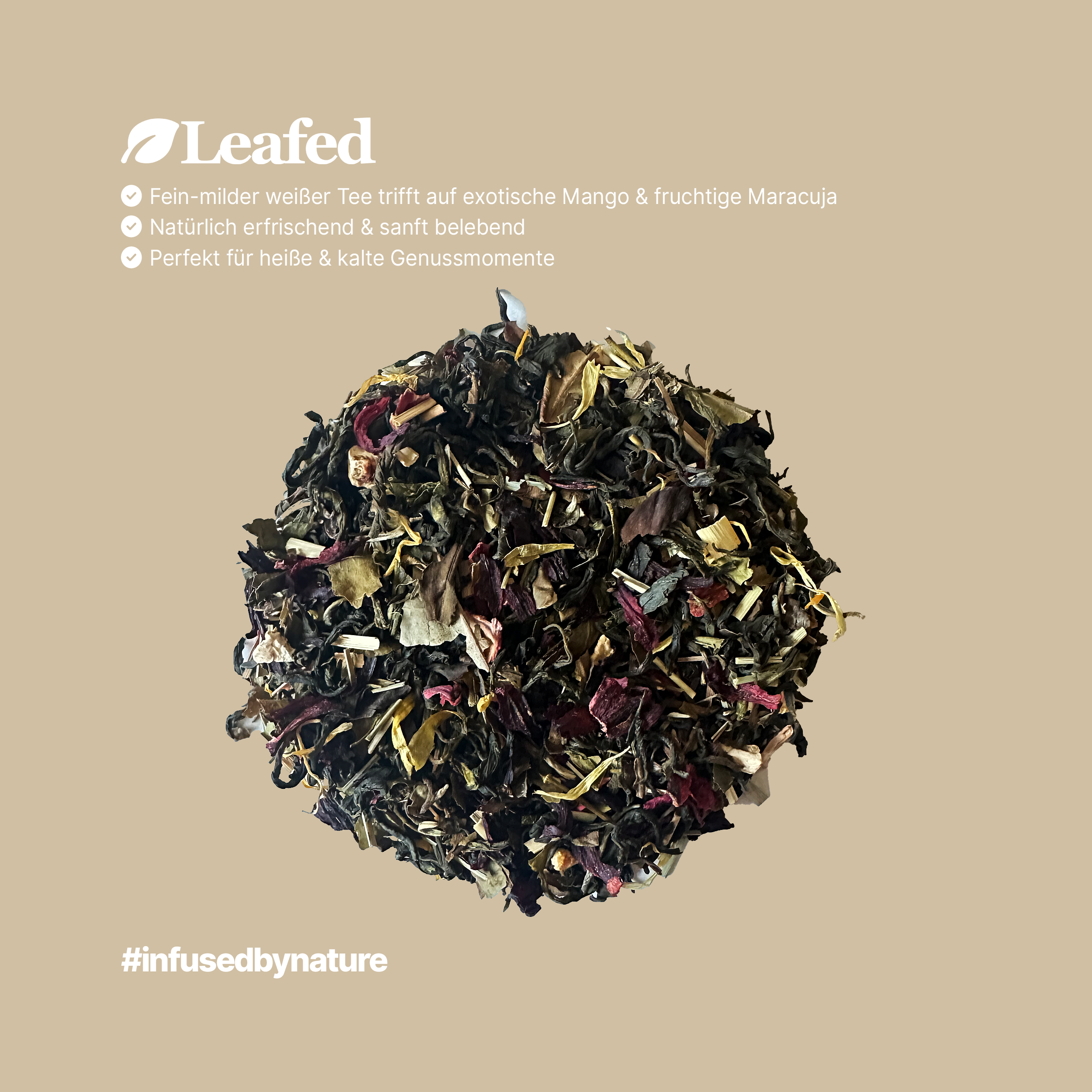 weisser tee mango maracuja
