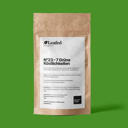 7 Grüne Köstlichkeiten Grüner Tee Kaufen