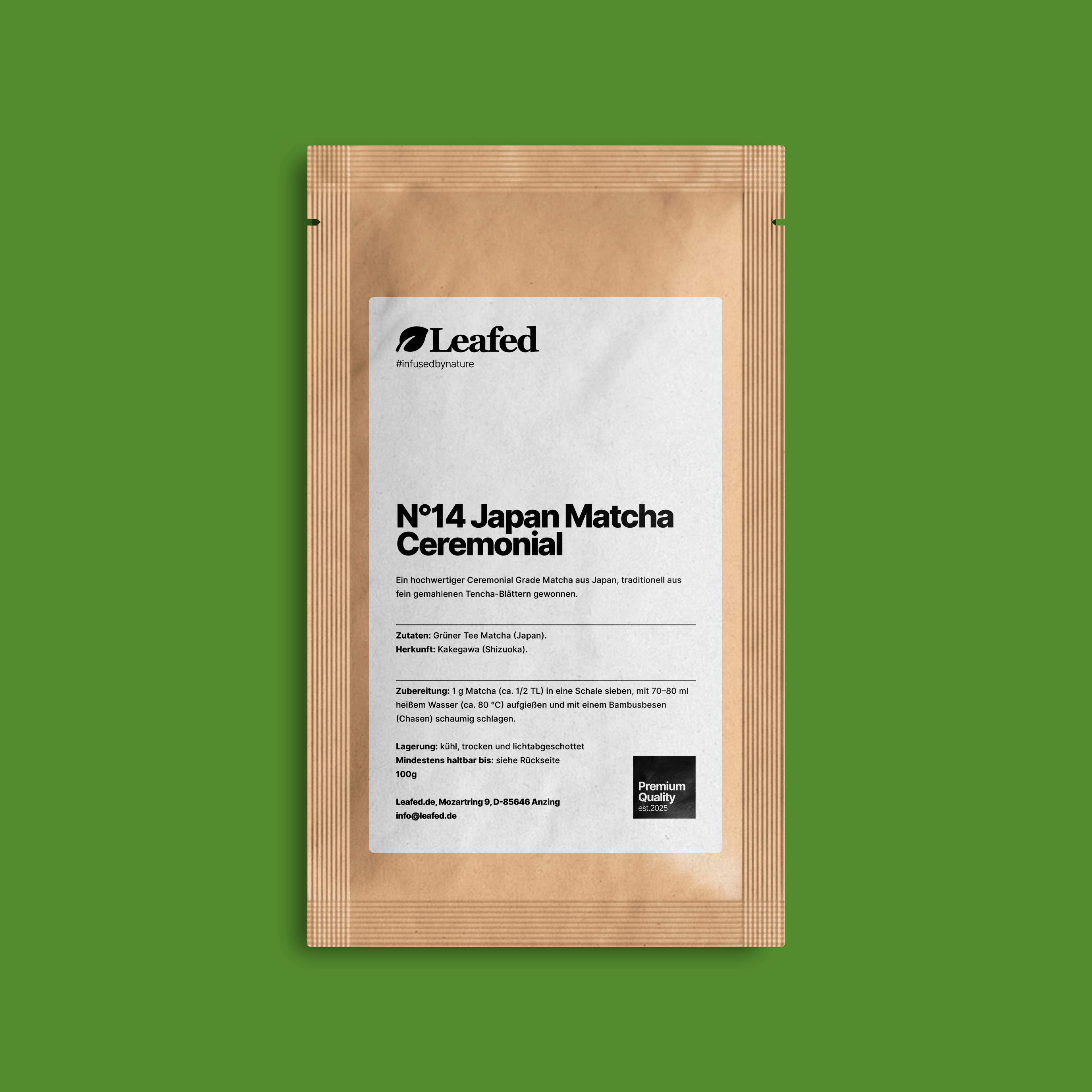 japan matcha ceremonial 100g
