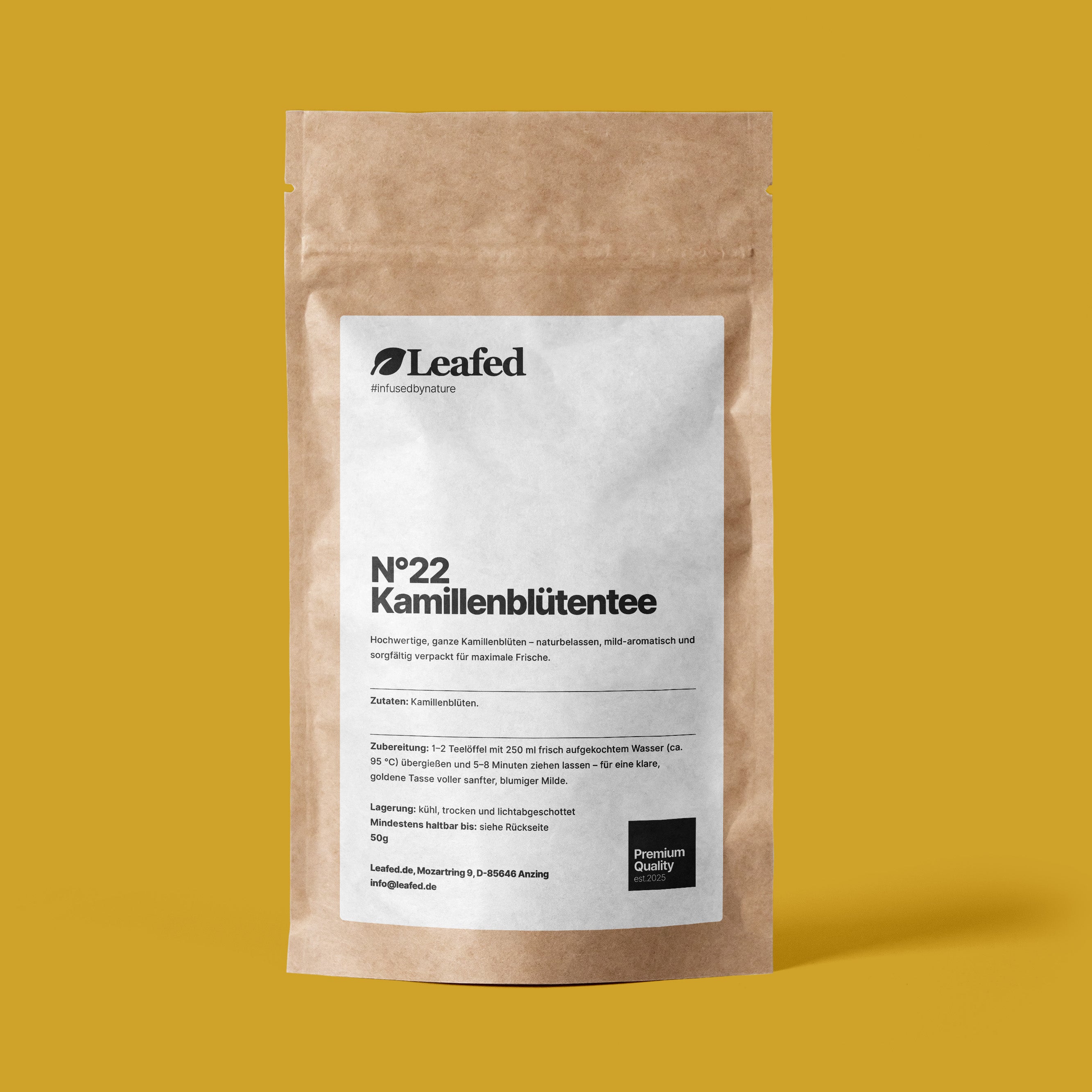 Kamillenblütentee Ganze Blüten